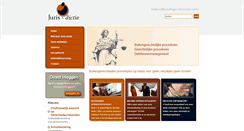 Desktop Screenshot of juris-dictie.nl